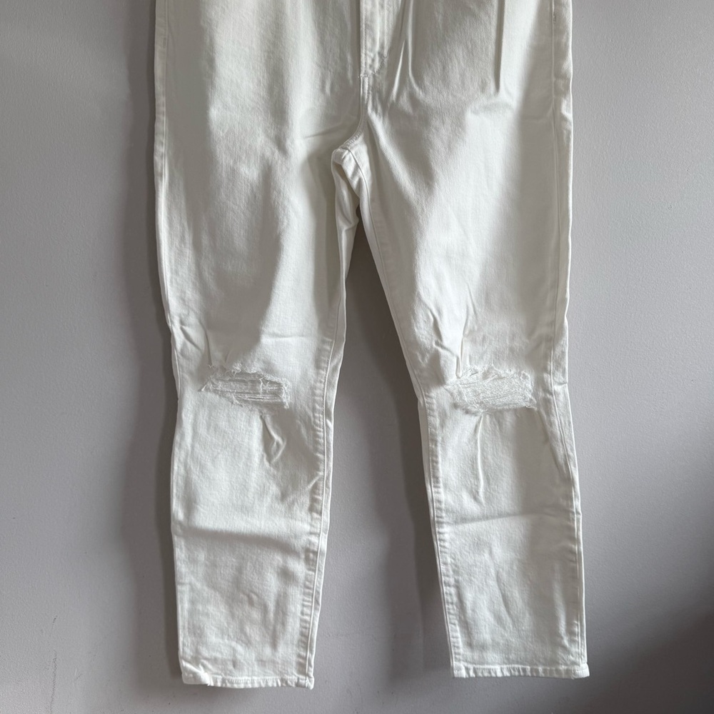 Joe's Jeans High Rise Ankle Vintage Stretch White Jeans Women Size 33 - Picture 4 of 16
